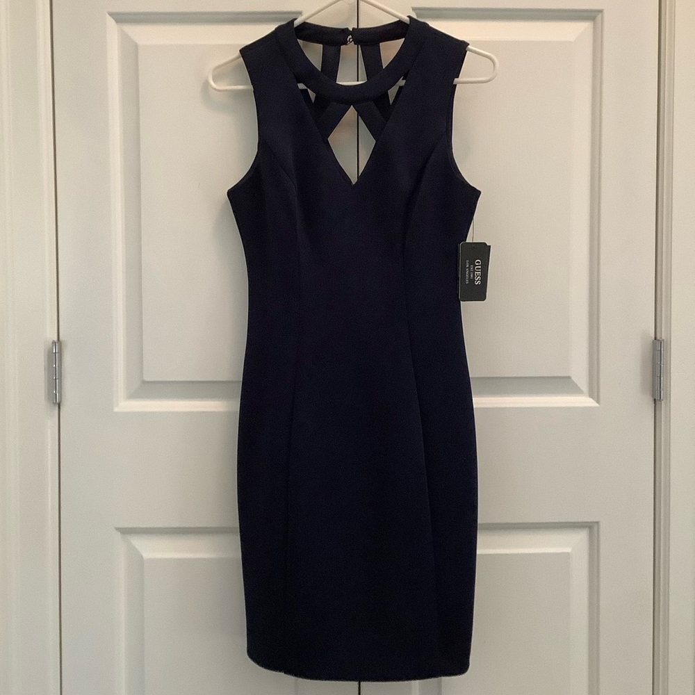 Dress Navy Brand Guess